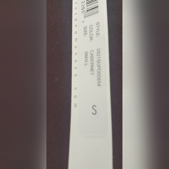 Susana monaco plum ruffle bottom dress - Picture 4 of 5